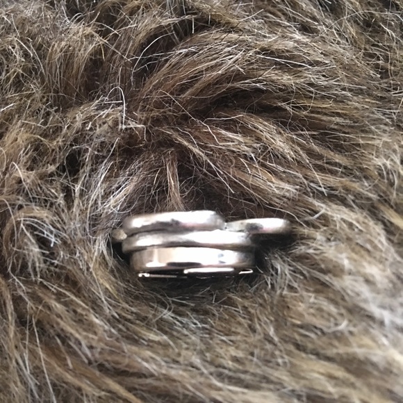 Vintage silver tone swirl design button cover - Picture 4 of 4